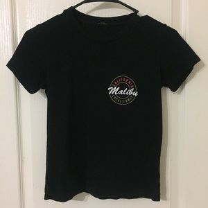 Black Malibu Brandy Melville T-Shirt